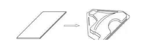 How to make stamping parts by drawing and forming 2 Comment faire des pièces d'emboutissage par dessin et formage