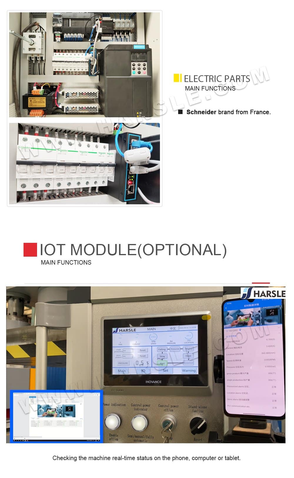 40T Frame Stamping Press Machine 2 Y41-100T-PLC_03